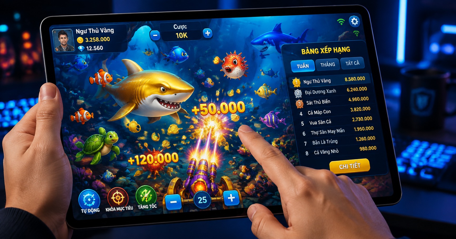 tai caxeng: Trò chơi bắn cá tài lộc hấp dẫn tại 789bet 111 - image 2